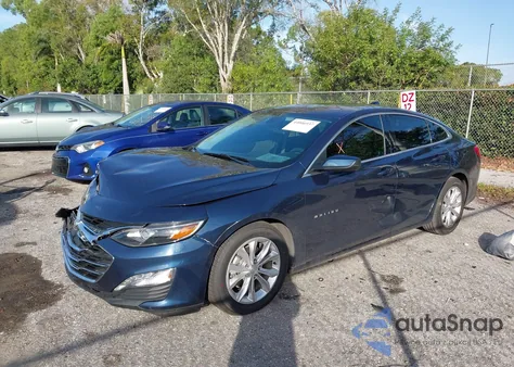 2022 Chevrolet Malibu Fwd Lt из США, поврежденный, VIN 1G1ZD5ST3NF118637